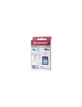 Authentic Transcend 16GB Class 10 WiFi 802.11b/g/n SD Card Memory